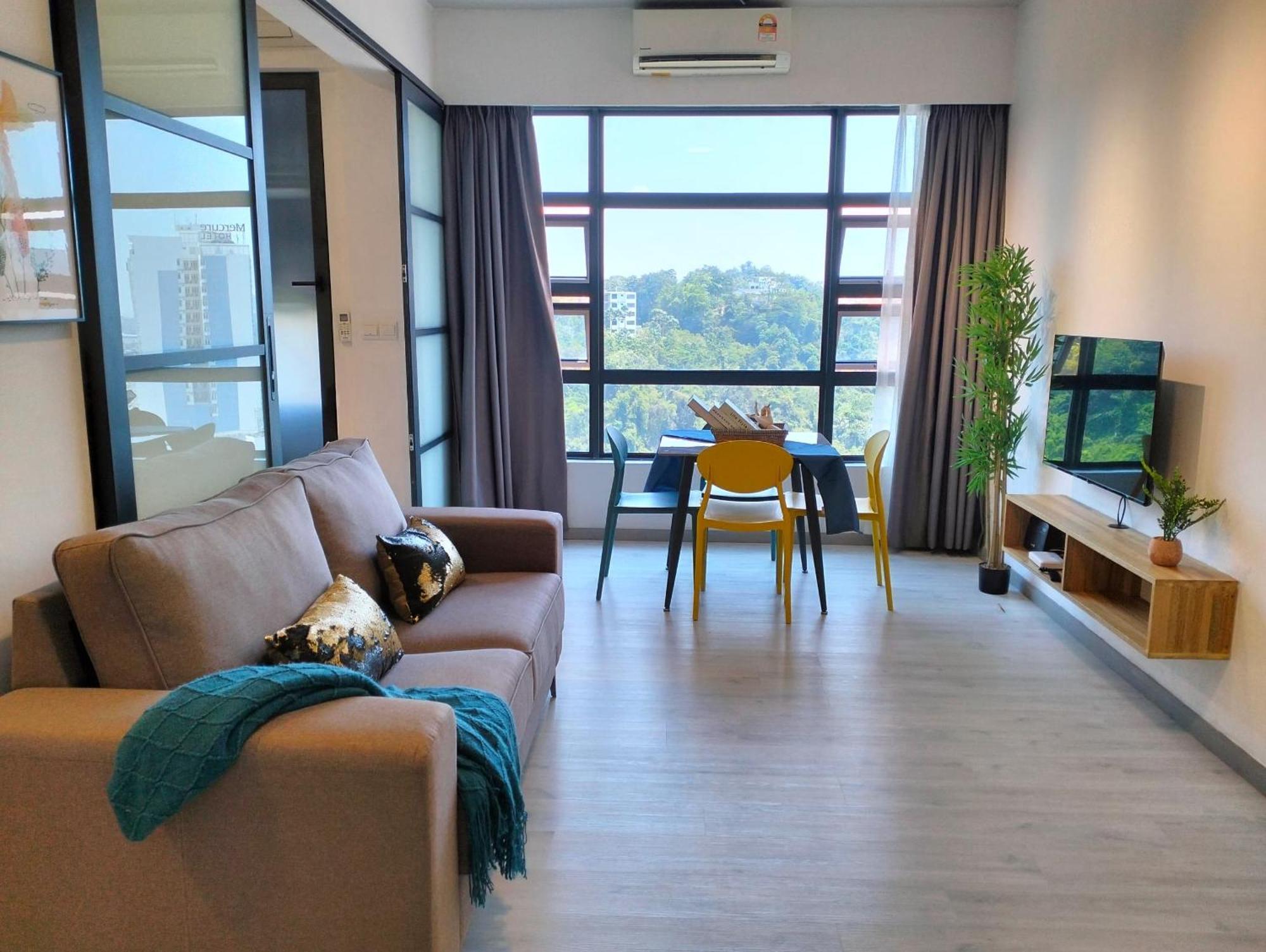 Jq1 Sea & Pool Or City View Wifi I Washing Machine For Some Units I Cuckoo Water Jesselton Quay By R2 Kota Kinabalu Eksteriør bilde